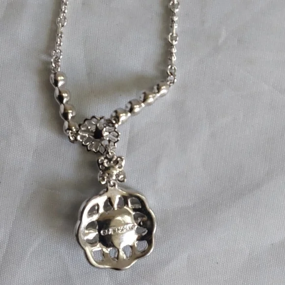 Givenchy SIGNED MULTICOLORED DIAMOND NECKLACE - Picture 4 of 6